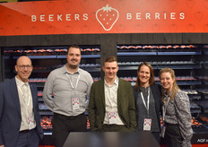 Erik Goedvolk, Bas van Gorp, Jordi Buijs, Shirley van der Linden en Marian Raatjes van Beekers Berries