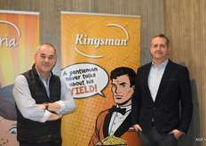 Stefaan Delmeire en Francis Binst van aardappelspecialist Binst