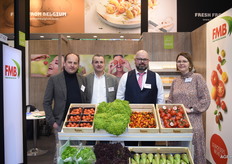 Piet Verbrugghe, Jean-Philippe Morrier, Jeroen Buyck en Charlotte Buyck van Calsa/FMB