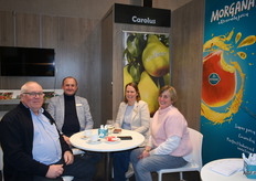 Er was richting het einde van de dag ruimte voor een drankje en een goed gesprek op de stand van Carolus Trees