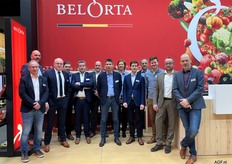 Het was niet even makkelijk om het team van BelOrta volledig op de foto te krijgen, want de stand stroomde gedurende de dagen geregeld vol met geïnteresseerd publiek