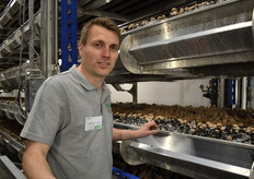 Jozef van den Elsen, eigenaar van de kwekerij in Sint Oedenrode en aandeelhouder van Nesco