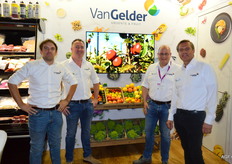 Ron, Hans, Corne en Anton van Van Gelder.