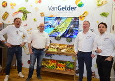 Peter Stavasiu, Corné Pijnenburg, Hans van der Wegen en Ron Heijstek van Van Gelder.