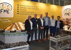 Team van paddenstoelenleverancier FME.