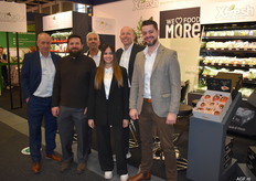 Ruud de Bruijn, Lawrence Macari, Eldad Ozery, Gabriela,Arce, Marcel Schers en Paul Vroombout van Xfresh en Xherbs. Het bedrijf heeft een nieuwe huisstijl en verkoopt kruiden, Premium beans en onder de merknaam Xotis exoten.
