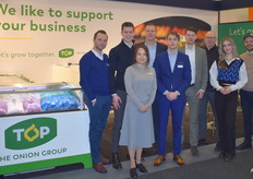 Cosmin Balaciu, Lennart Ras, Rose Huwei, Erwin Groen, Viktor Santo, Jelle Kesselaar, Martijn Hartkamp, Louisa Murre en Rien Murre van TOP The Onion Group.