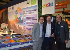 Jurgen den Boer, Joep van Koevorden en Dennis de Wit van Eosta