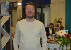 Robert Blomsteel van EDN, actief in de import en export van biologische en conventionele groenten en fruit. 
