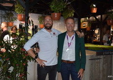 Eric Miete en Egon Verstraeten van Koppert Cress.