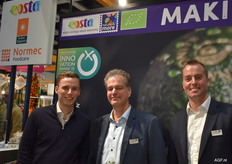 Jurgen den Boer, Gert Kogeler en Bob van Wessel van Eosta