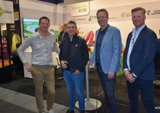 Dirk Spruit van Spruit Witlofverwerking, Buijsman Bloemkool, Christian Buijsman, AGF Direct Robert Vogel en Coen Swager van TB&S