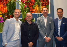 Lars Kloet, Frans van der Burg, Lex Ophorst, Bart Korstanje van Rainbow International