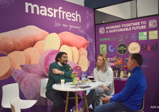 MasrFruit Internationaal, Hamdy Jassin, Mandy Alsemgeest van Lancaster farms, Tracy Fowler