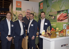Bart Blok, Jan Groen, Robbert Blok en Ton Slootman van Green Organics