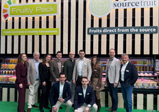 FruityPack en Source Fruit "Het team van Fruity Pack, met innovaties op gebied van nieuwe fruitsoorten, Clean-Label salades en fruit met chocolade."