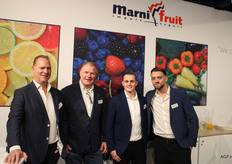 Erik-Jan Thur, Marco de Keijzer, Dave van der Burg en Bryan van Brenkelen van Marni Fruit