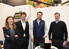 De mannen van Agromanager op bezoek bij Veronique Vanherle en Dries Sebrechts van DSF