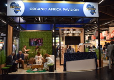 Het Afrikaanse continent is vertegenwoordigd in een gezamenlijke stand