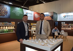 Gino Snoodijk en Roelof Korstanje van Nenco Food Group