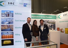 Cristina Mayayo en Danny Voogt Guido Jaspers van Special Refining Company