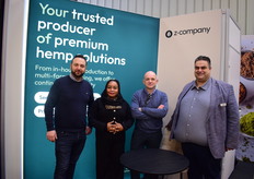 Roger Weijsters, Tomik Hayrapetian, Cordelia Patel en Bart Wullems van Z-company