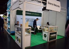 De stand van Sierra Naturals