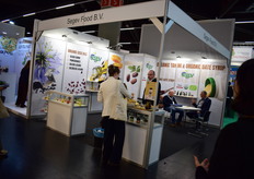 De stand van Segev Food