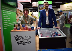 Lars Hoffmann en Victor Boone van Life Nature Happy Goats Goodness hadden veel aanloop voor hun geitenijs