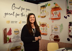 Alicia Eden van Windmill Organics promoot het merk Biona