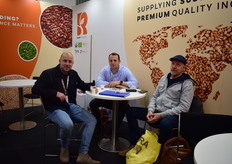 Joeri Valckenier en Kamal Zabidat van Ruby Trading, en cacao-partner uit Tanzania Erik Smeet, vonden het een goede beurs met veel meetings