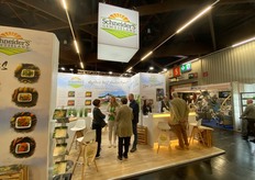 De stand van Schneider's Gemuseland werd goed bezocht
