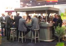 Drukte bij de Biojournaal-stand.