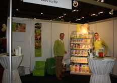 Bart en Johan bij Leev.