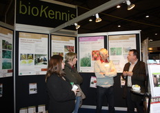 Kees van Wijk in de combinatiestand van Wageningen UR, BioKennis en BioConnect.