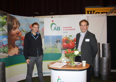 Matthijs van den Berge en Jan Meurs van AB Oost.