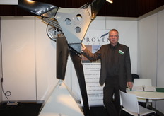 Hans Barkmeijer vertelt graag meer over windmolens.