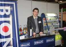 Kevin Ockeloen stond met onder meer Bionade in de stand van 2Food.