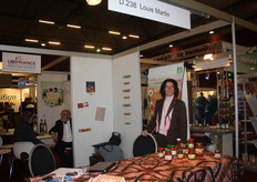 Catherine Roux vertegenwoordigde Louis Martin, dit bedrijf biedt een range met producten aan die gemaakt zijn van Franse zongedroogde tomaten, onder andere ketchup en bolognesesaus.