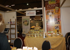 De stand van Gaia even onbemand.