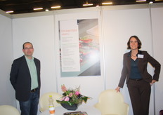 Marien Goedhart en Suzan van der Meulen van het ministerie van EL&I.