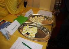 Het vergelijkingsmateriaal.