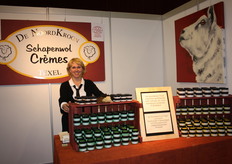 Renske van den Tempel van de Texelse schapenboerderij De NoordKroon.