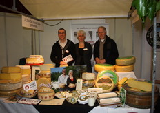 Harry van Wenum, Magda Scholte (De Grootse Stroe) en Willem Kuiper (Zuivelboerderij Dikhoeve).