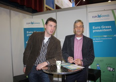 Henri Meuleman en Koos Huizinga van Euro Grass.
