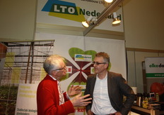 Bavo van den Idsert, secretaris van VBP, in gesprek.