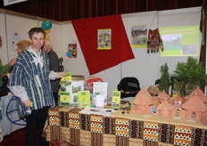 Henk Kloen geeft informatie over de Stichting Ecologische Landbouw Projecten Ghana.