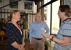 Susanne de Raaij van Biobite, Oeble Kempenaar van High Quality Organics en Jan Wicher Krol (Skal).