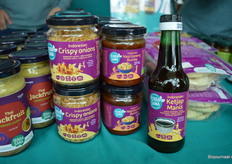 Ook deze Crispy onions, Nasi Goreng Bumbu en Ketjap Manis waren al te bewonderen met de nieuwe look.