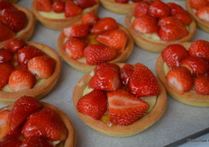 Peter: "Onze tarteletjes kunnen zoals elk jaar niet ontbreken op deze markt." 